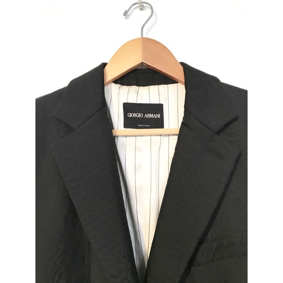 Giorgio Armani Silk Tailored Blazer - Picture 6 of 16